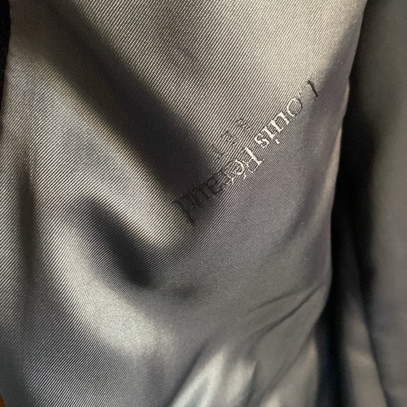 Louis Feraud Set black velvet trimmed suit jacket size 14 - Picture 8 of 10